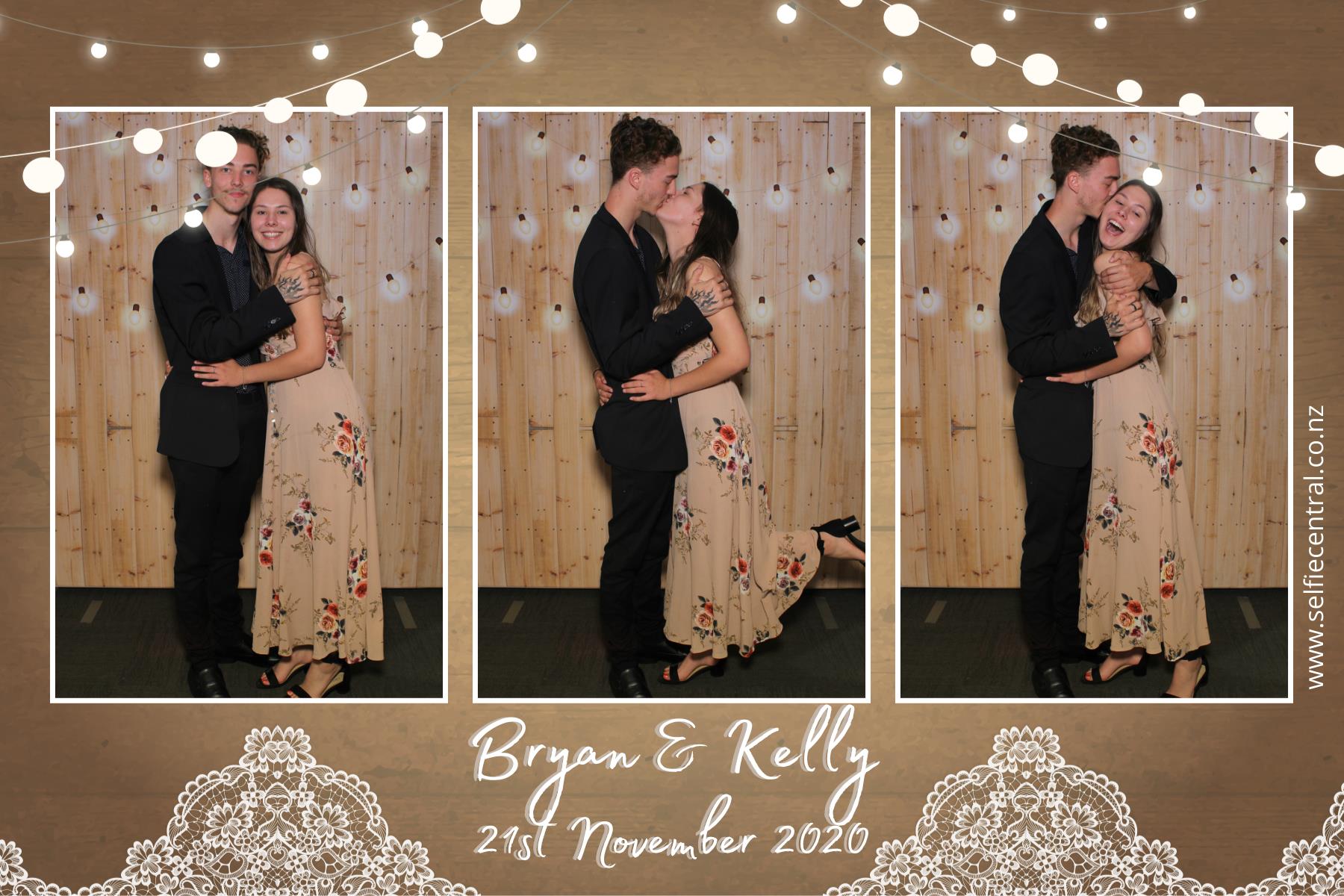 Bryan & Kelly's wedding | View more photos from the event at gallery.photobooth.co.nz/u/SelfieCentral/Bryan-Kellys-wedding